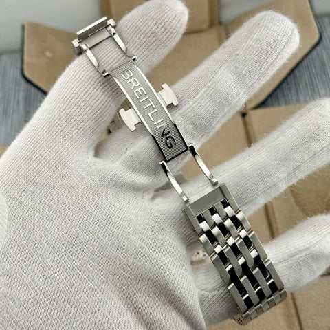 Breitling Navitimer B01 Chronograph 43 Ref. AB0138241G1A1 | Full-Set 04/2023 | Unworn | Ungetragen | Silver Panda Dial | Top