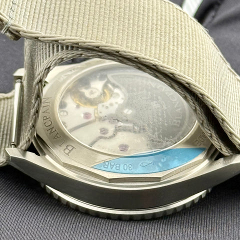 Blancpain Fifty Fathoms Bathyscaphe Ref. 5000-1210-NAGA | Full-Set 2022 | Unworn | 43mm | Titan | Titanium | Top | VIP